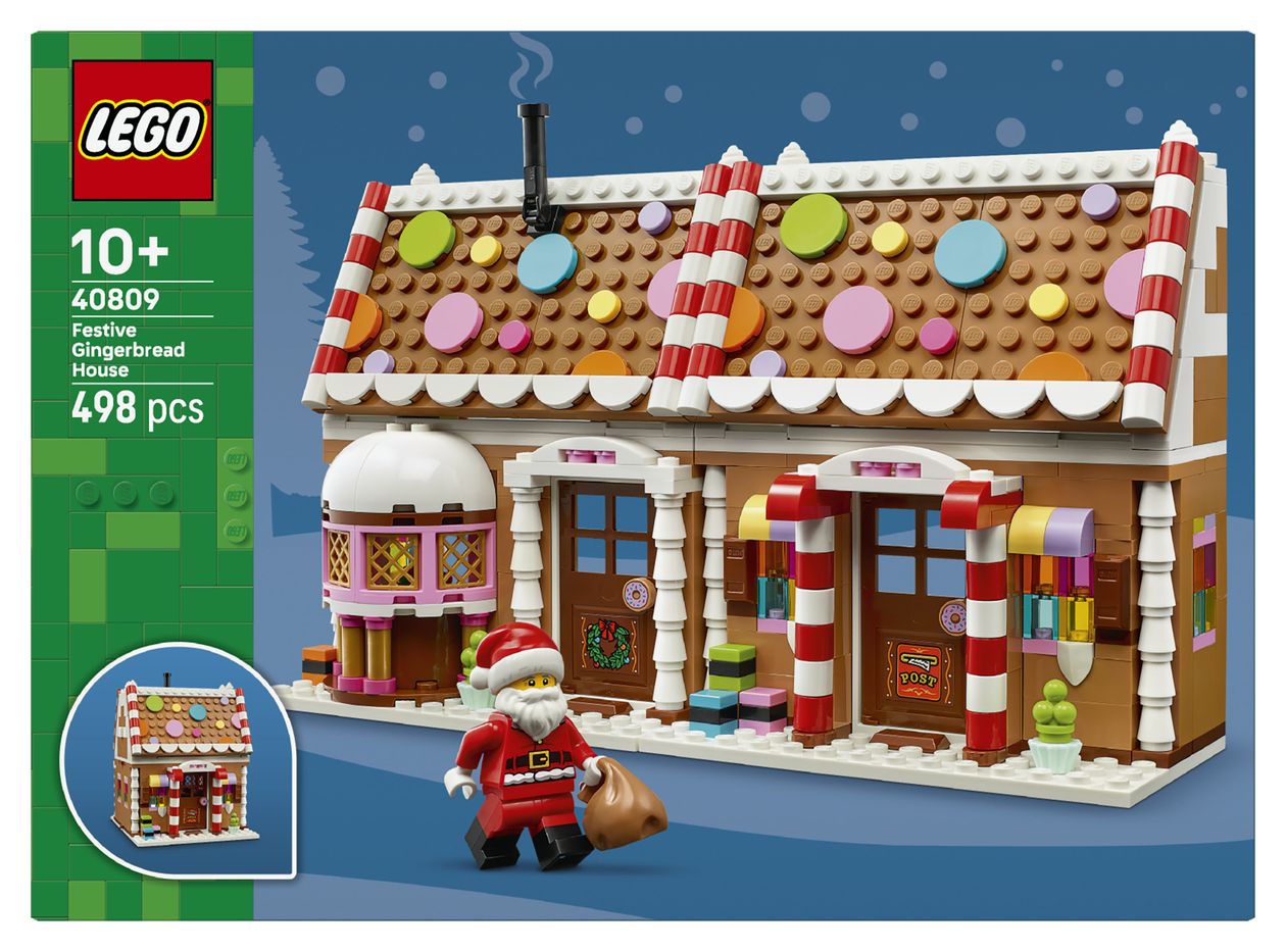Weihnachtliches Lebkuchenhaus 