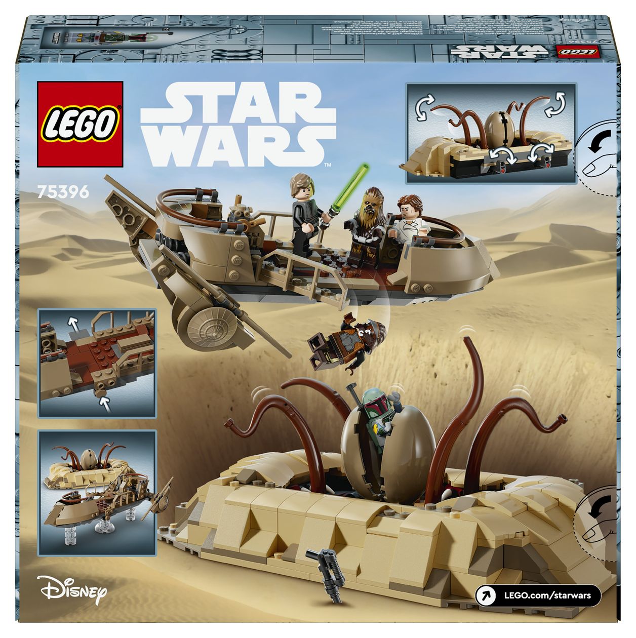 Wüsten-Skiff und Sarlacc-Grube 