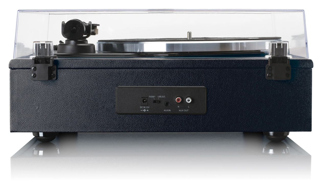 LS-430 Audio-Plattenspieler mit Riemenantrieb  (Schwarz) 