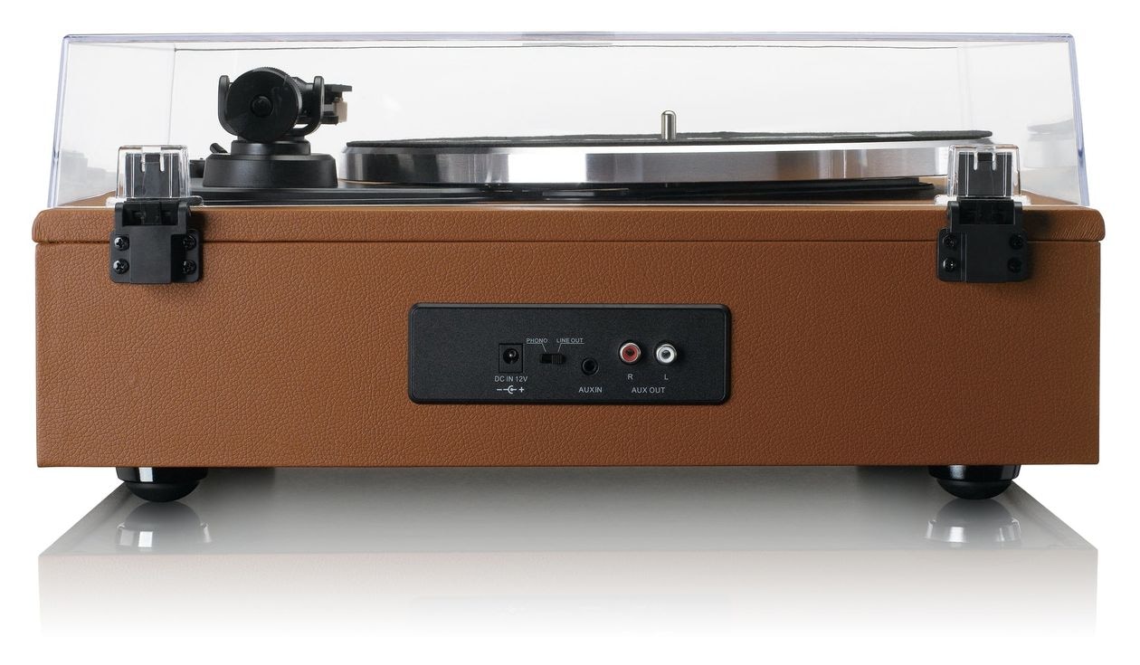 LS-430BN Audio-Plattenspieler mit Riemenantrieb  (Braun) 