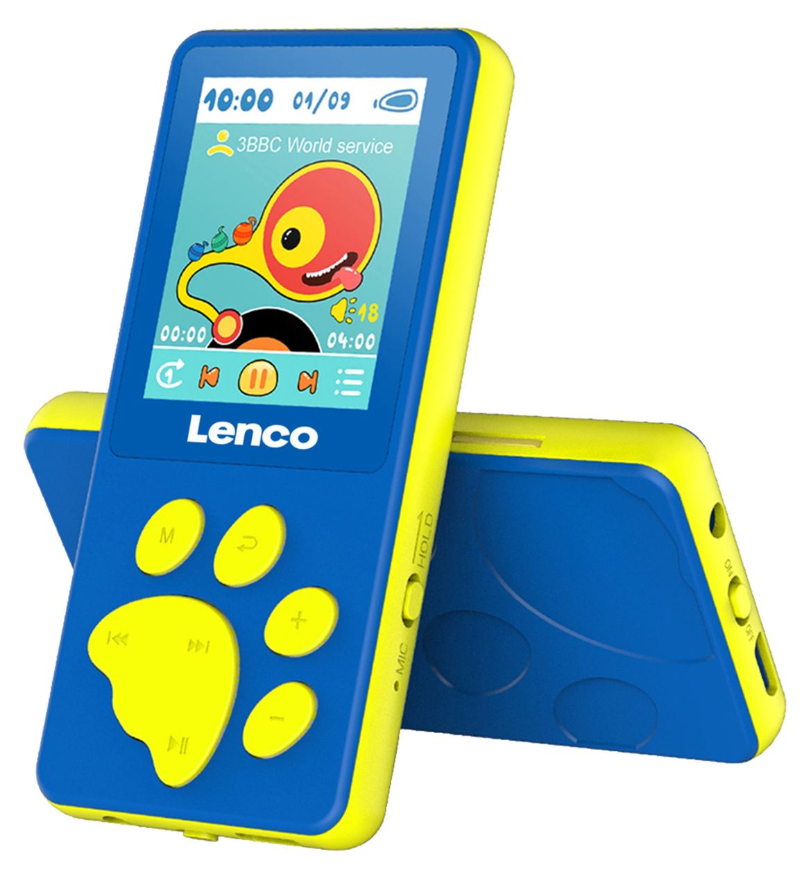Xemio-560 MP4-Player 8 GB  (Blau) 