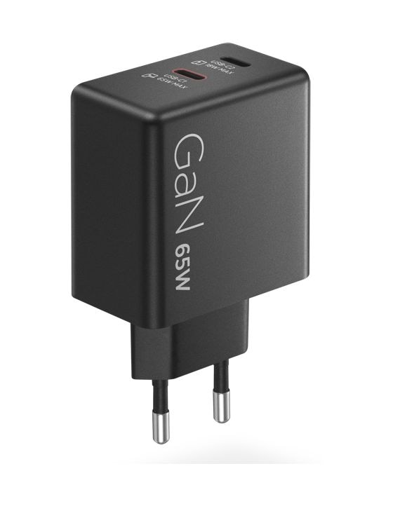 Dual USB-C 65W GaN Charger 