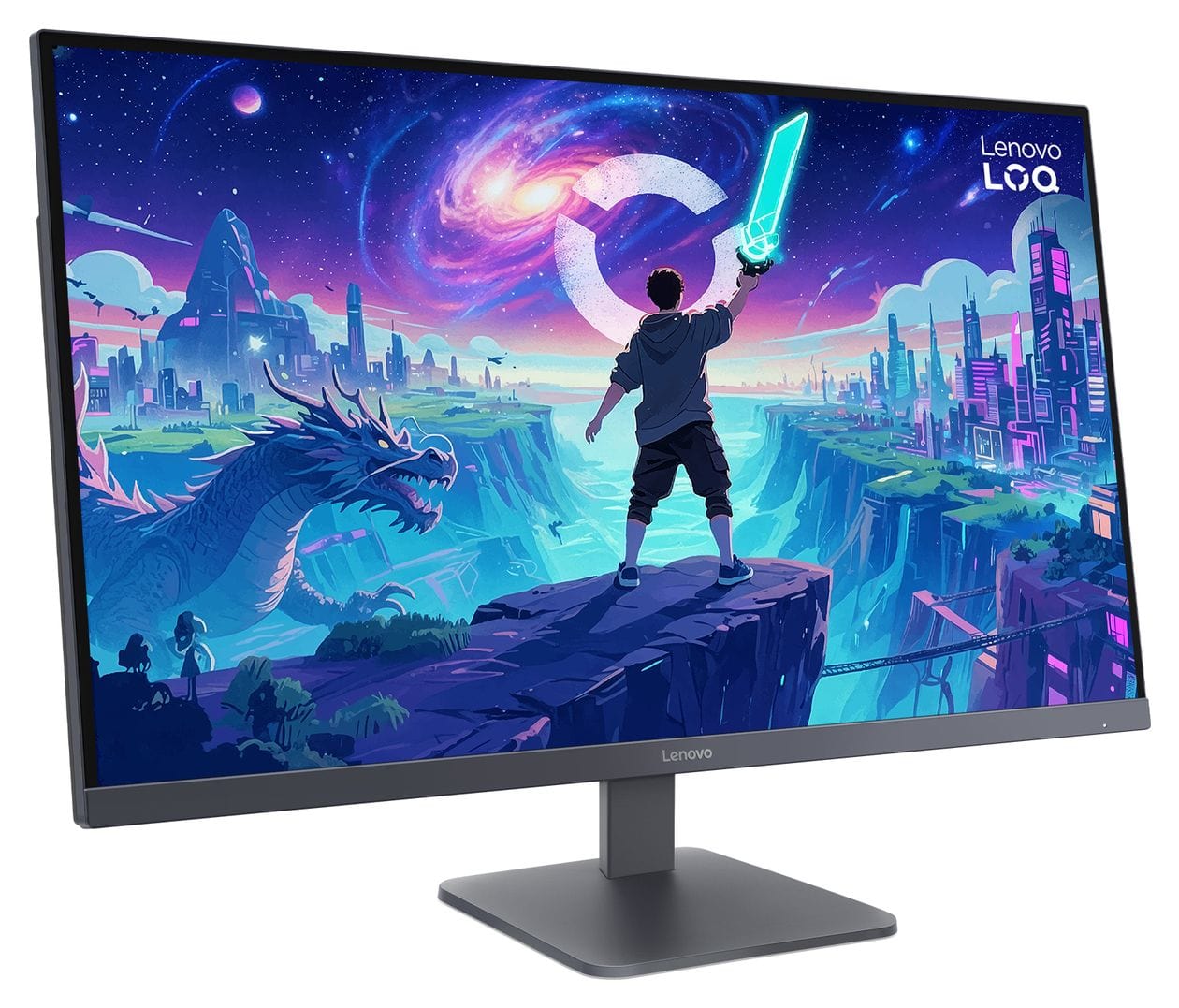 LOQ32Q-10 Quad HD Monitor 80 cm (31.5 Zoll) 16:9 0,5 ms 300 cd/m²  (Grau) 
