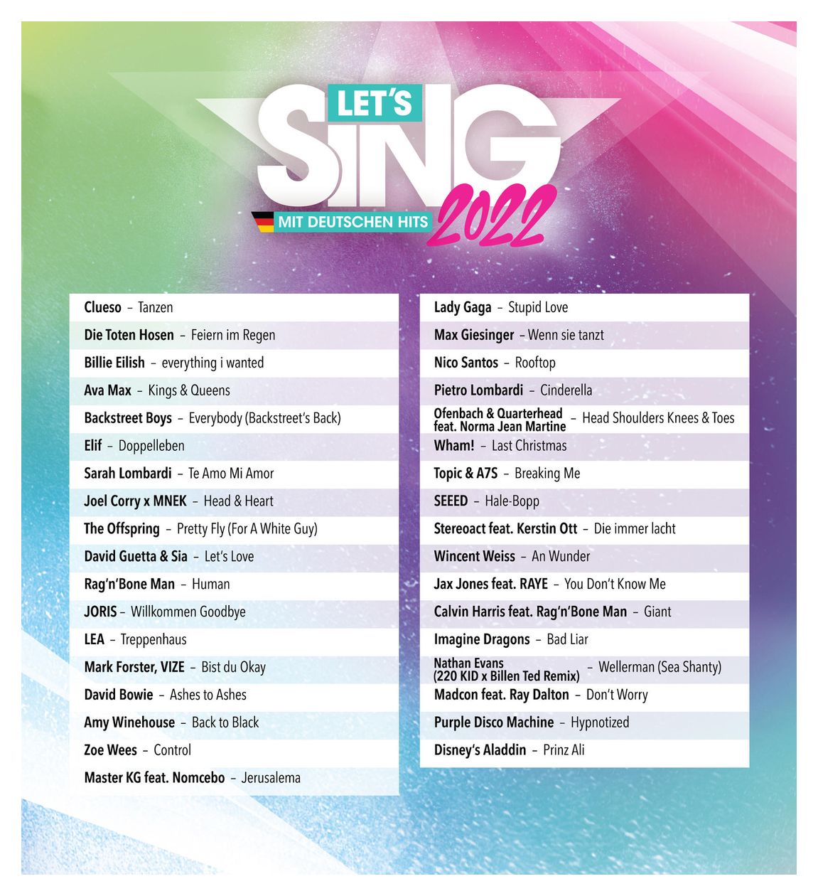 Let's Sing 2022 