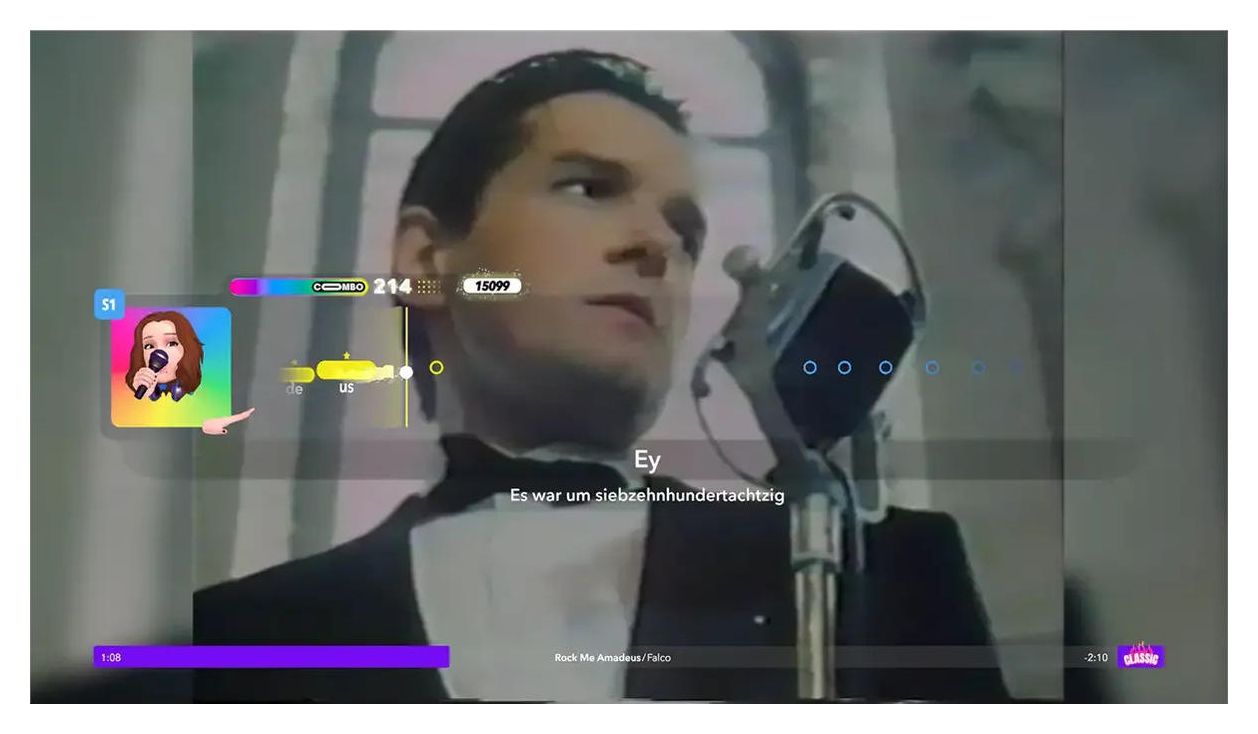 Let's Sing 2025 German Version [+ 2 Mics] (PlayStation 4) 