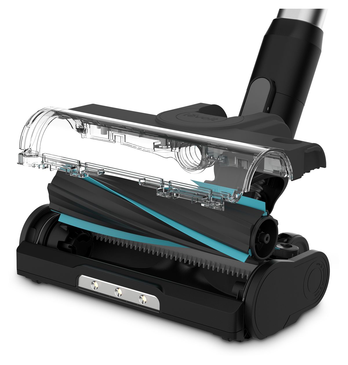 LSV-V201 Handstaubsauger Beutellos bis 50 min Laufzeit HEPA  (Schwarz) 