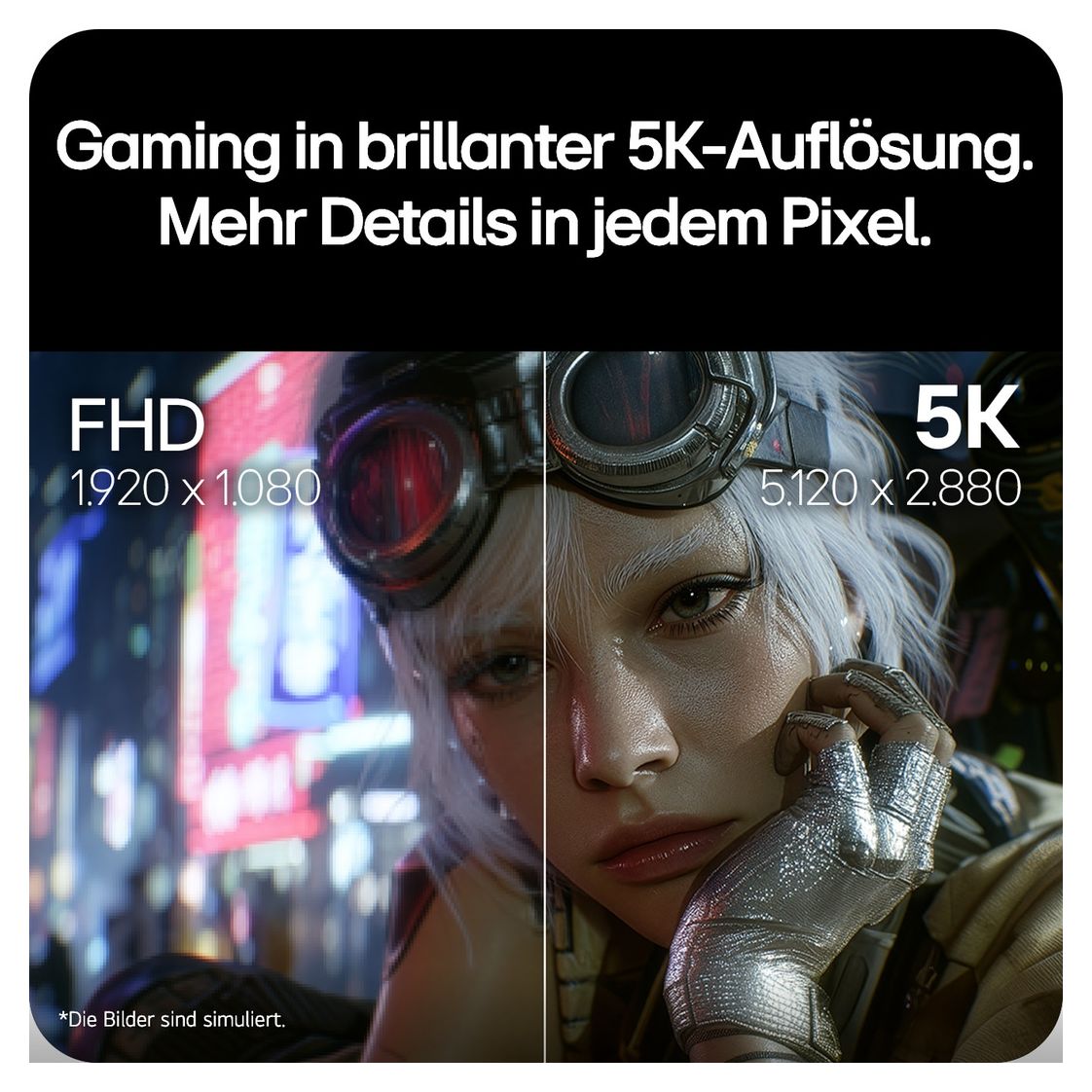 27GM950B-B.AEU Monitor 68,6 cm (27 Zoll) 16:9 1 ms 750 cd/m²  (Schwarz) 