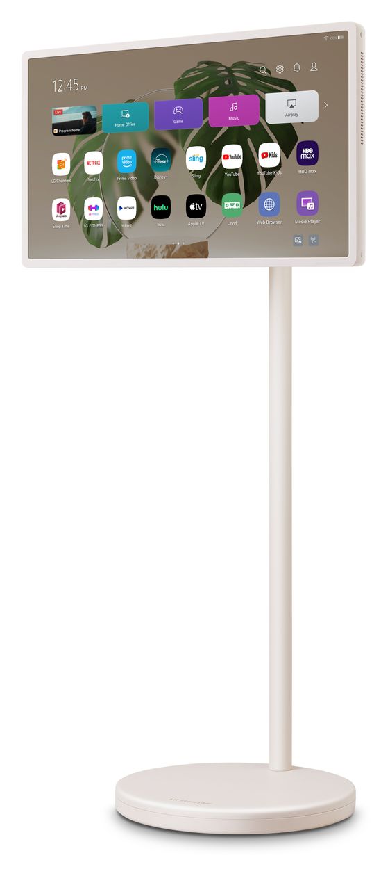 27LX6TDGA StandbyME LED 68,6 cm (27 Zoll) Fernseher Quad HD  (Beige) 