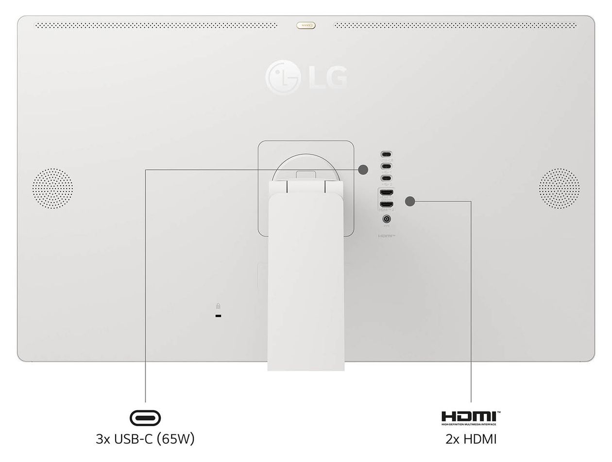 32U889SA-W 4K Ultra HD Monitor 80 cm (31.5 Zoll) 16:9 5 ms 350 cd/m²  (Weiß) 