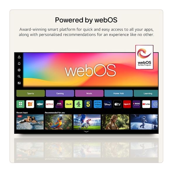 43QNED87B6A QNED 109,2 cm (43 Zoll) Fernseher 4K Ultra HD VESA 200 x 200 mm 