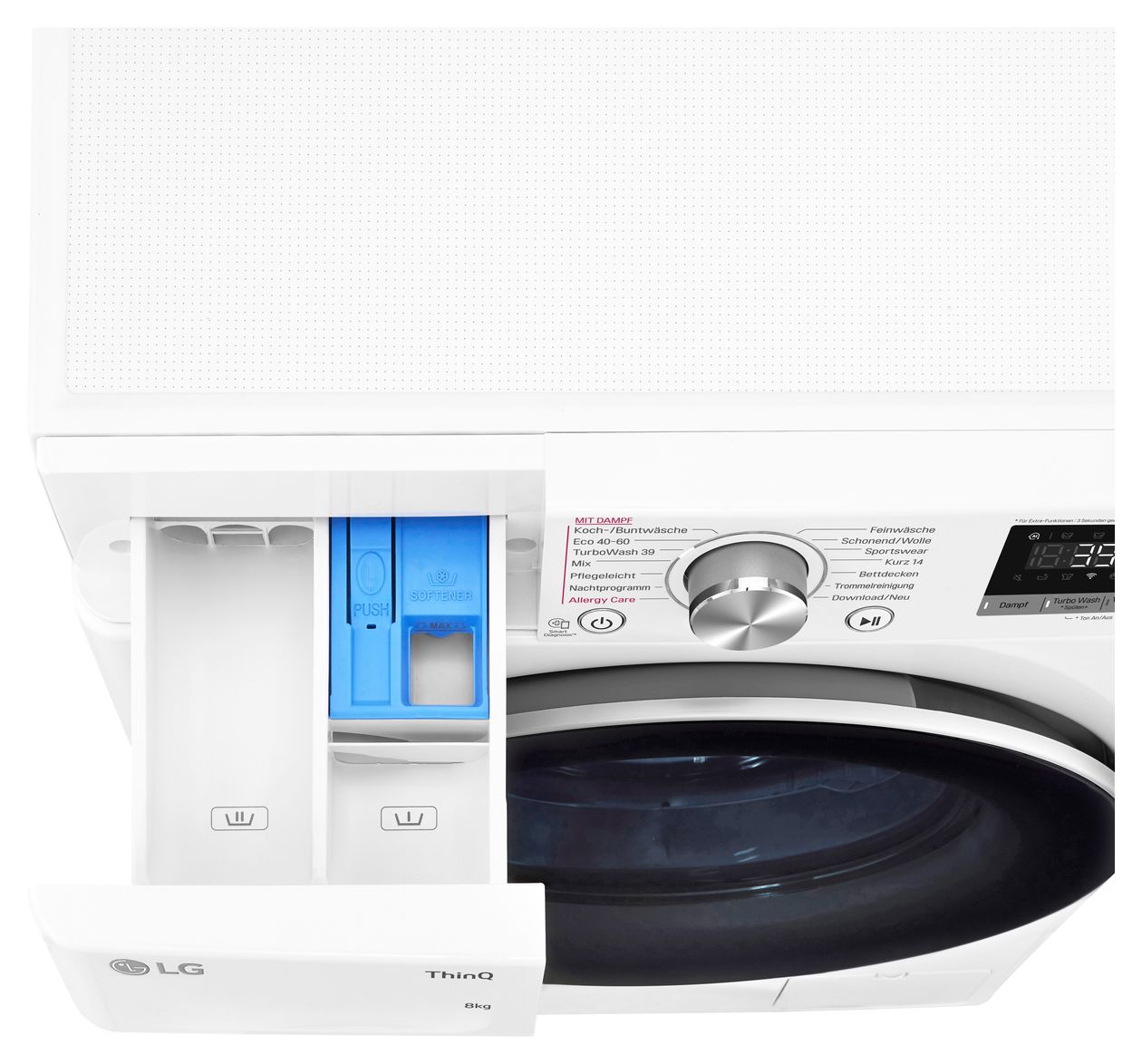 F4WV708P1E 8 kg Frontlader Waschmaschine 1400 U/min AutoClean 