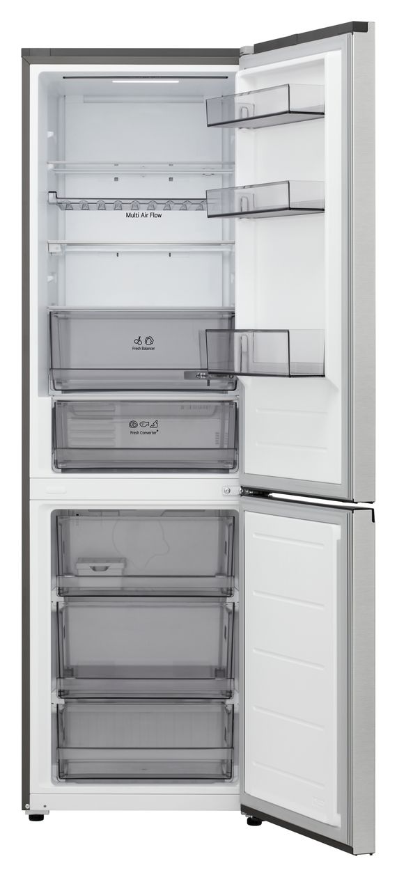 GBBS312BPY 220 l / 113 l Kühl-Gefrierkombi freistehend 135 kWh Jahr  (Grau) 