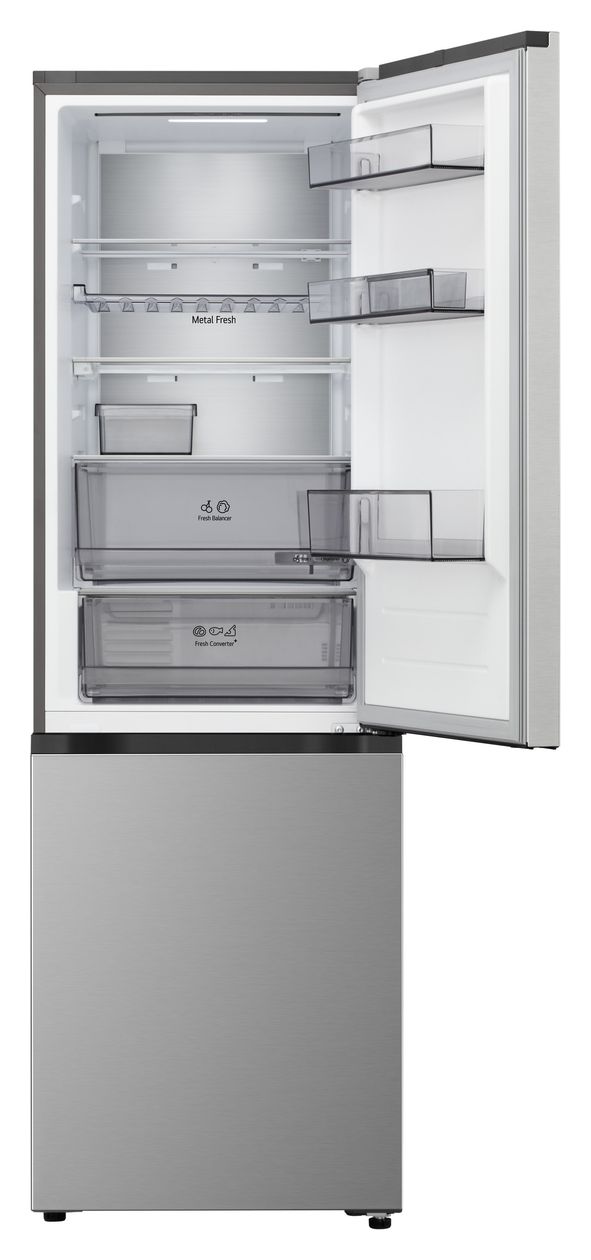 GBBS514CPY 220 l / 113 l Kühl-Gefrierkombi freistehend NoFrost 169 kWh Jahr  (Silber) 