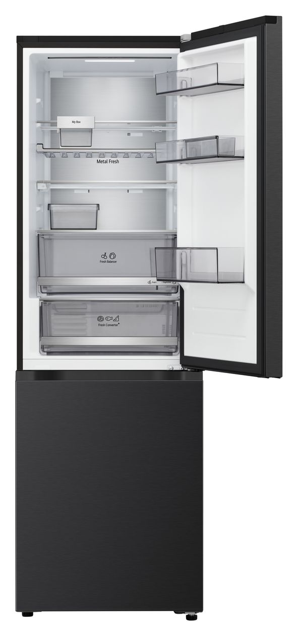 GBBS716AEV 220 l / 113 l Kühl-Gefrierkombi freistehend 108 kWh Jahr  (Schwarz) 