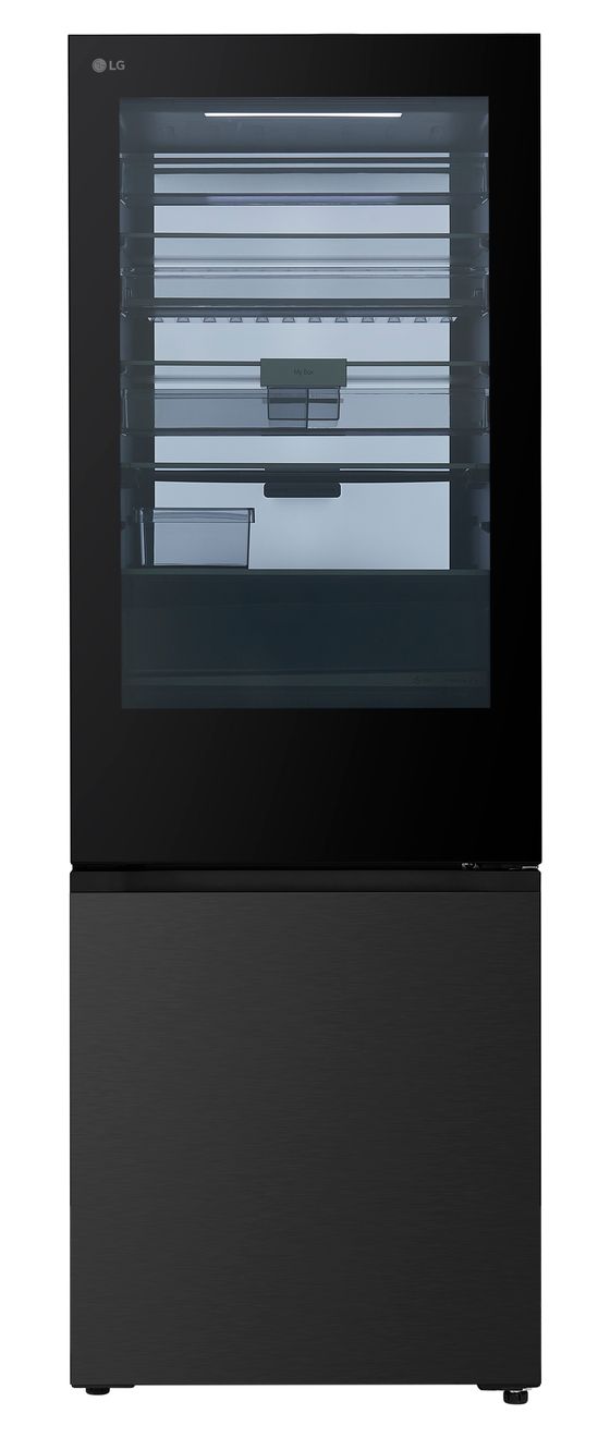 GBGW92GCEV 326 l / 139 l Kühl-Gefrierkombi freistehend 191 kWh Jahr  (Schwarz) 