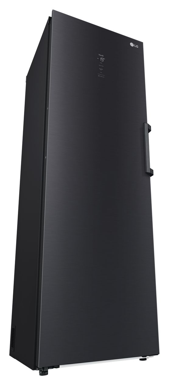 GFM61MCCSF 324 l / Kühlschrank freistehend EEK: D 211 kWh Jahr NoFrost  (Schwarz) 