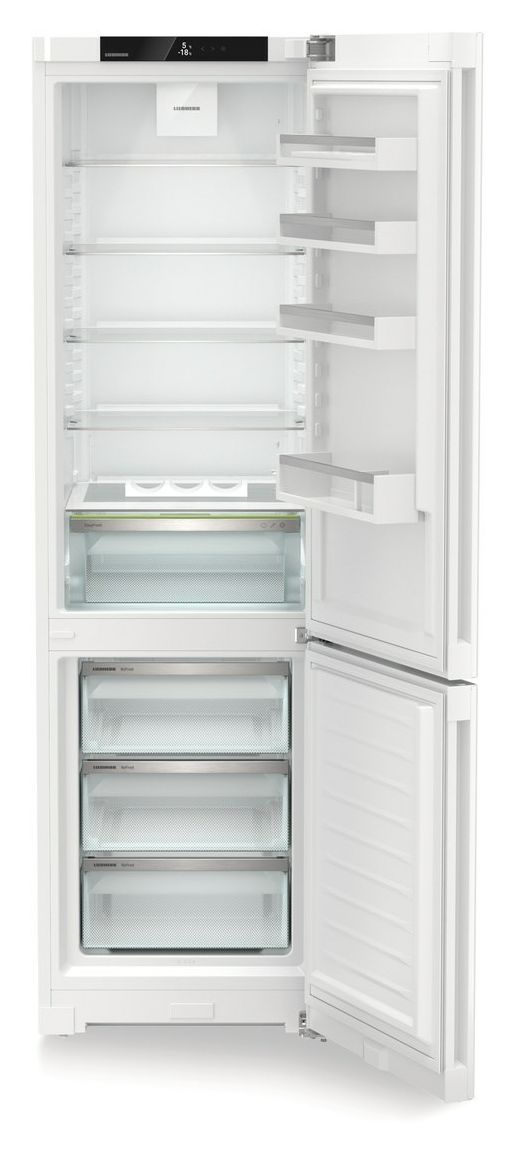 CNc5703-22 268 l / 103 l Kühl-Gefrierkombi freistehend NoFrost 162 kWh Jahr  (Weiß) 