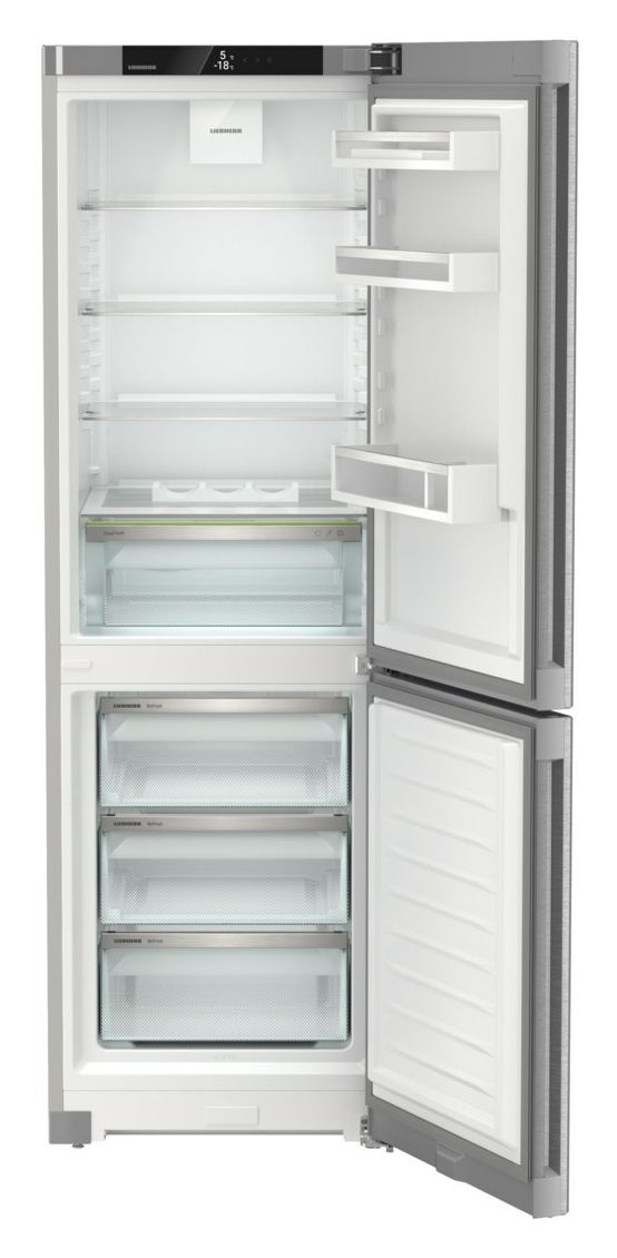 CNsdc5203-22 227 l / 103 l Kühl-Gefrierkombi freistehend NoFrost 161 kWh Jahr  (Silber) 