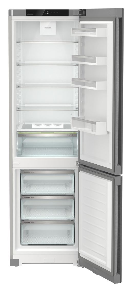 CNsdc5703-22 268 l / 103 l Kühl-Gefrierkombi freistehend NoFrost 162 kWh Jahr  (Silber) 