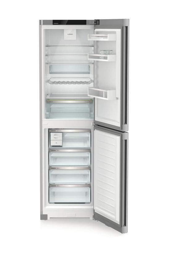 CNsfc573i-22 227 l / 132 l Kühl-Gefrierkombi freistehend NoFrost 168 kWh Jahr  (Silber) 