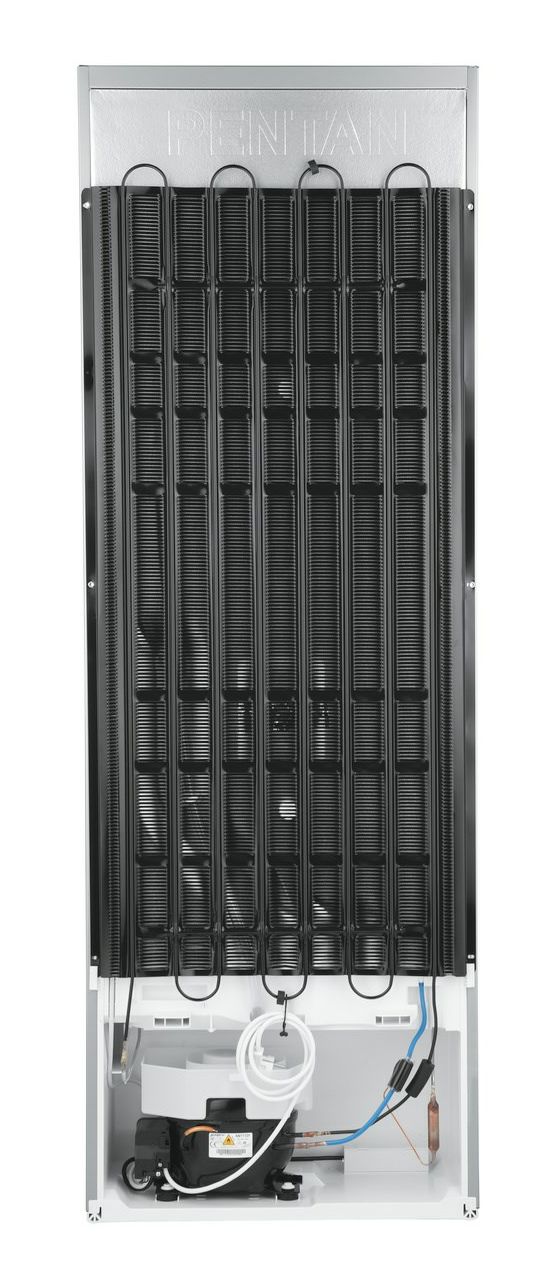 CUele2831-26 212 l / 54 l Kühl-Gefrierkombi freistehend 192 kWh Jahr  (Silber) 
