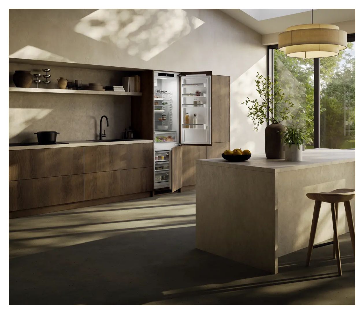 ICNd5603-20 Pure 215 l Einbaukühlschrank EEK: D 180 kWh Jahr NoFrost 