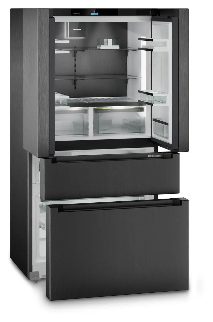 MBbsdi9556-20 Prime BioFresh Side-by-Side Kühl-/ Gefrierkombination French Door 356 l / 231 l 287 kWh NoFrost 1805 mm x 906 mm  (Schwarz) 