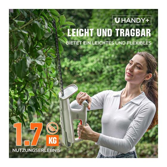 Handy+ 20V U20 2,0 Ah SE Kabelloser Heckenschere Bürstenschneider 
