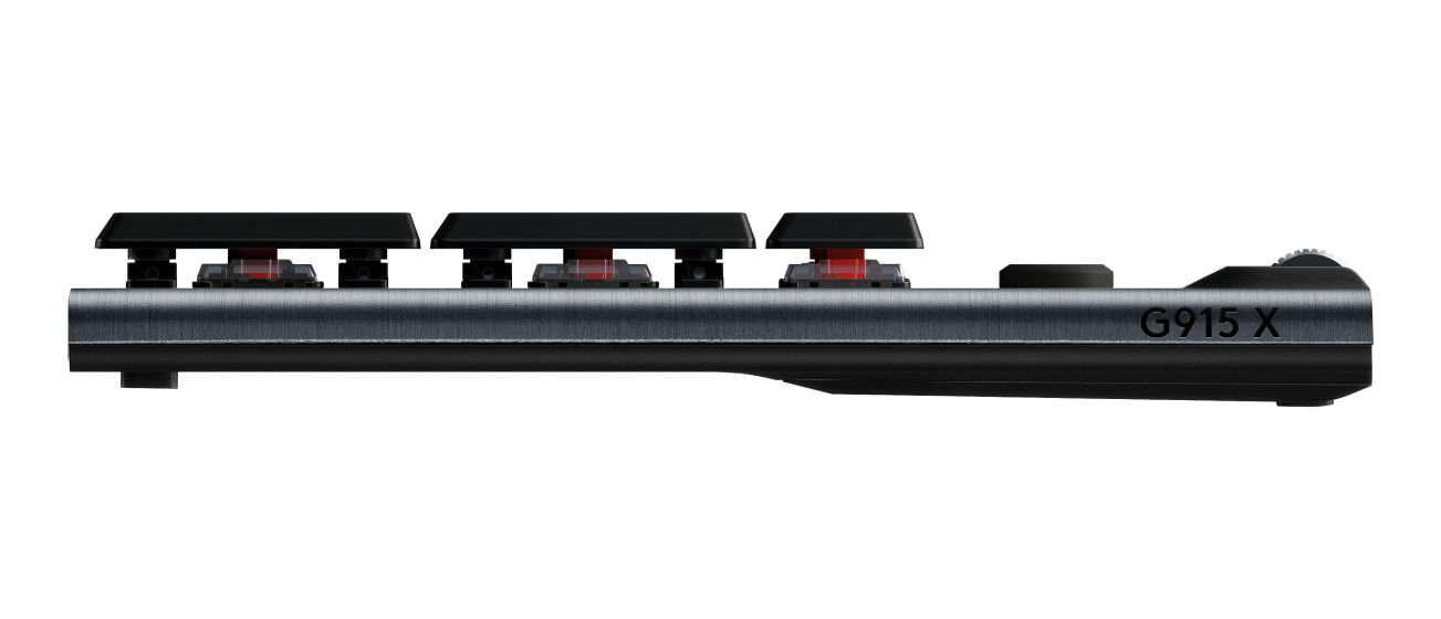 G915X Lightspeed LED Gaming Tastatur RF Wireless + Bluetooth 2.4 GHz  (Schwarz) 