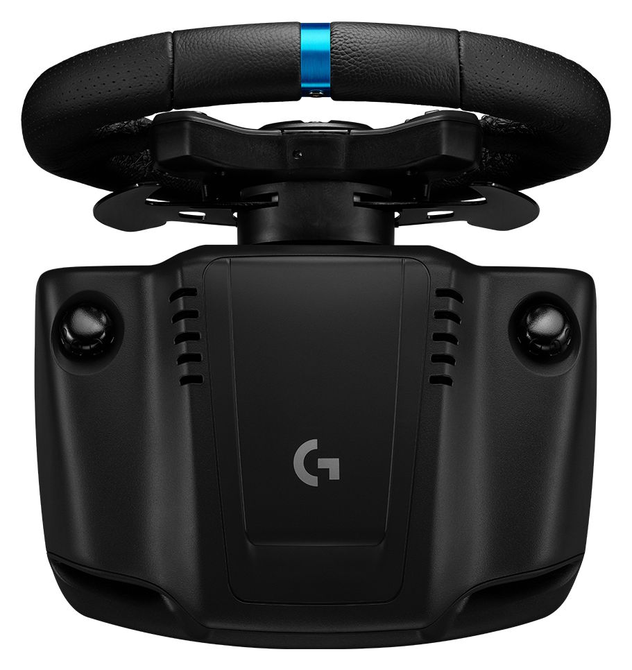 G923 Analog / Digital Lenkrad + Pedale für PC, PlayStation PS4, PlayStation PS5  (Schwarz) 