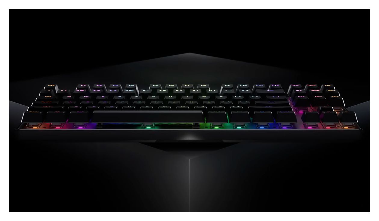 Pro X TKL Rapid LED Gaming Tastatur USB  (Pink) 