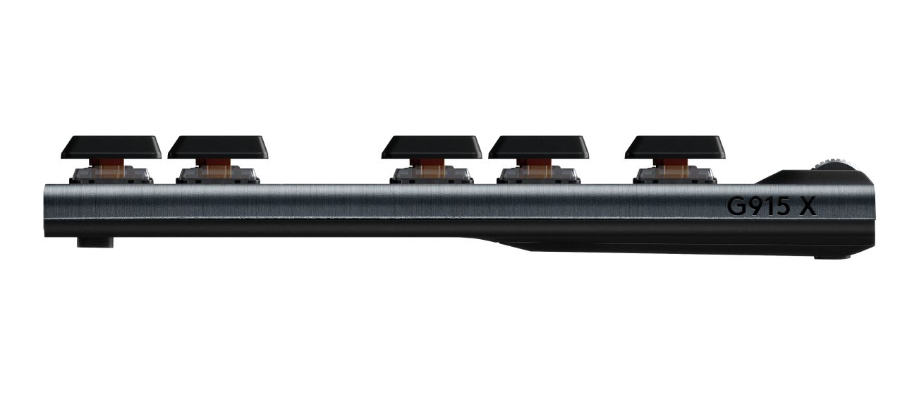 G915X Lightspeed LED Gaming Tastatur USB + RF Wireless + Bluetooth  (Schwarz) 