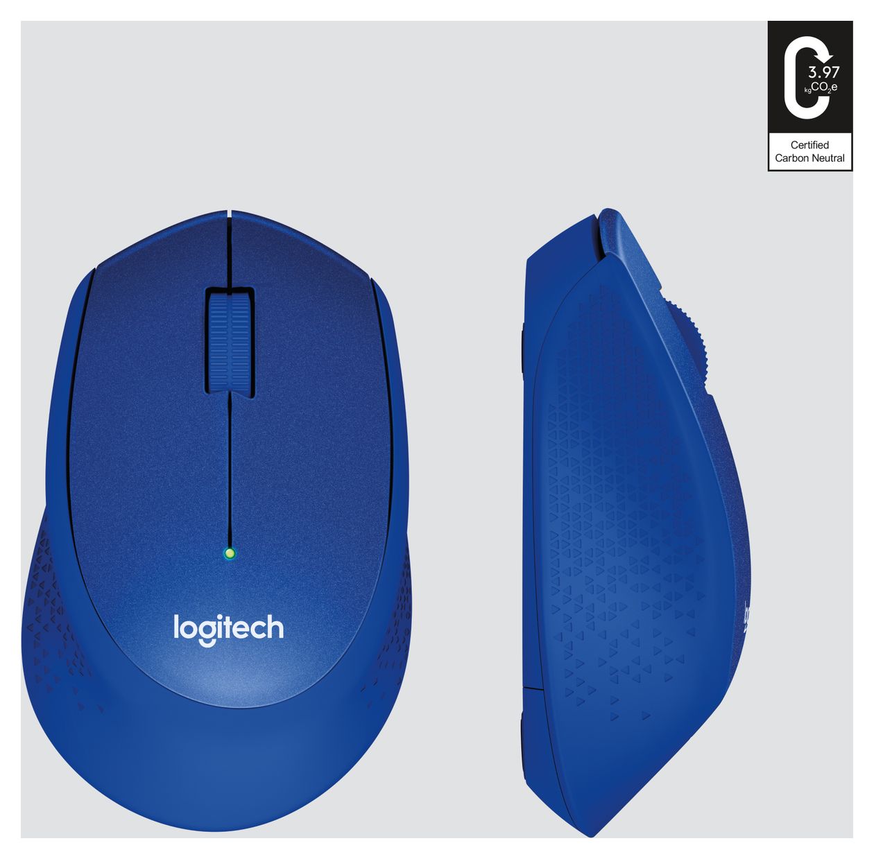 M330 1000 DPI Büro Maus Optisch  (Blau) 