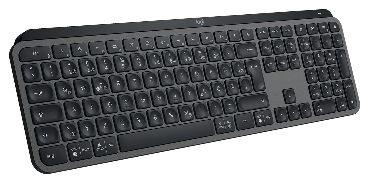 MX Keys S LED Universal Tastatur Bluetooth  (Graphit) 