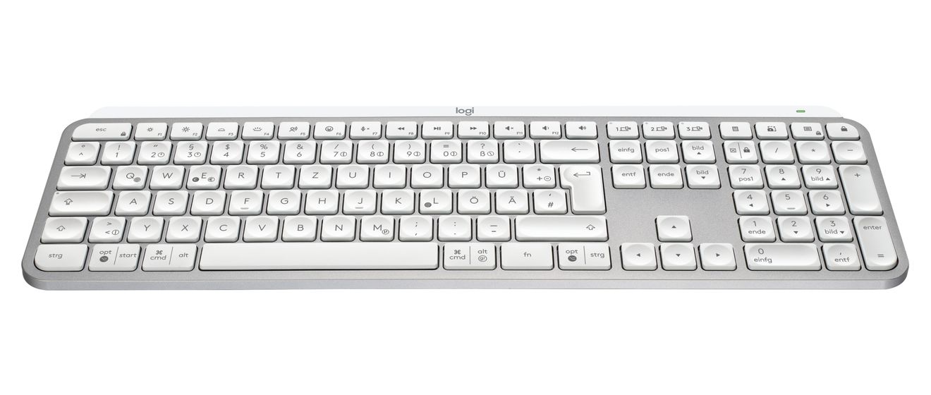 MX Keys S LED Universal Tastatur Bluetooth  (Grau) 