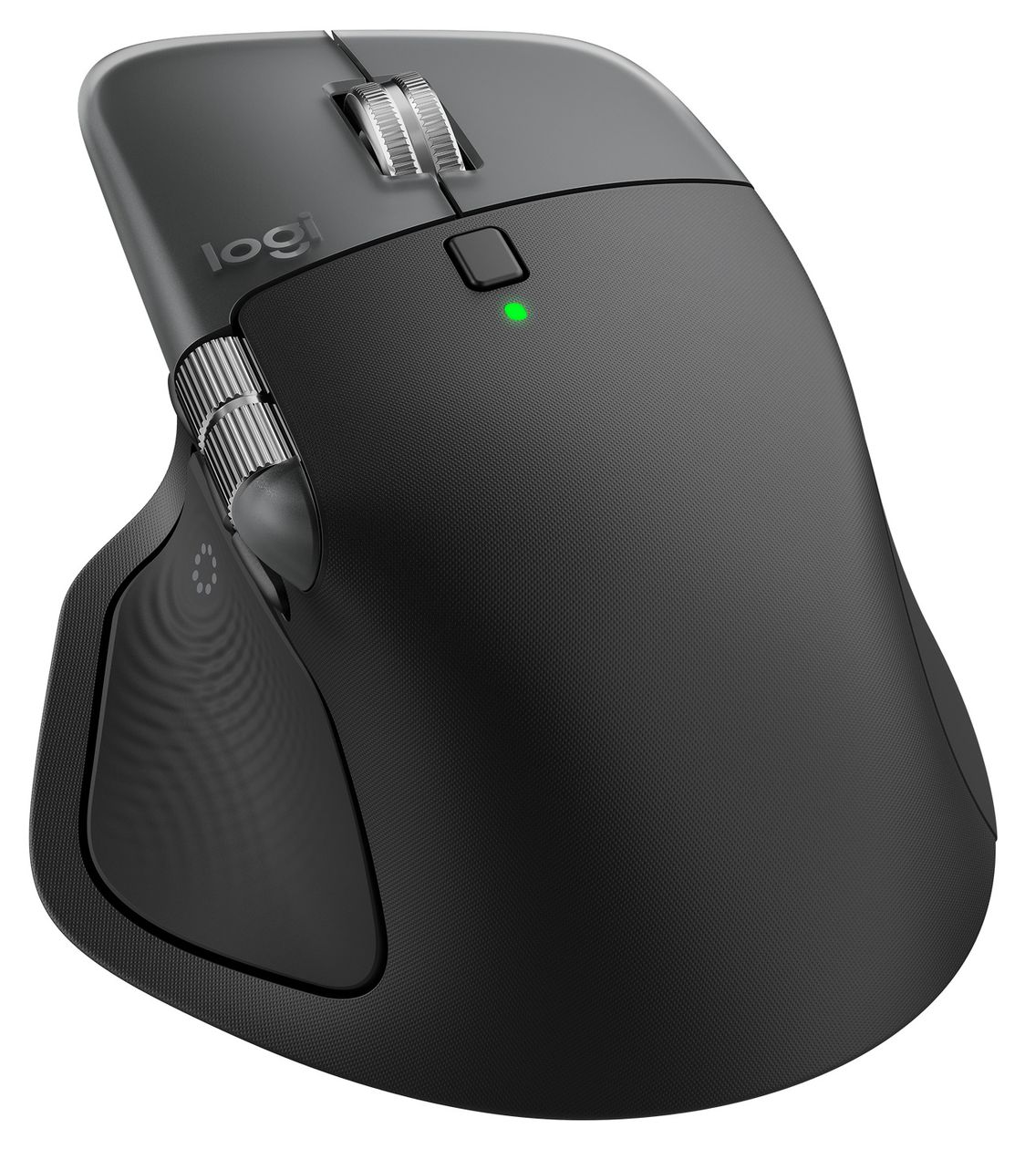 MX Master 4 for Mac 8000 DPI Büro Maus Laser  (Schwarz) 