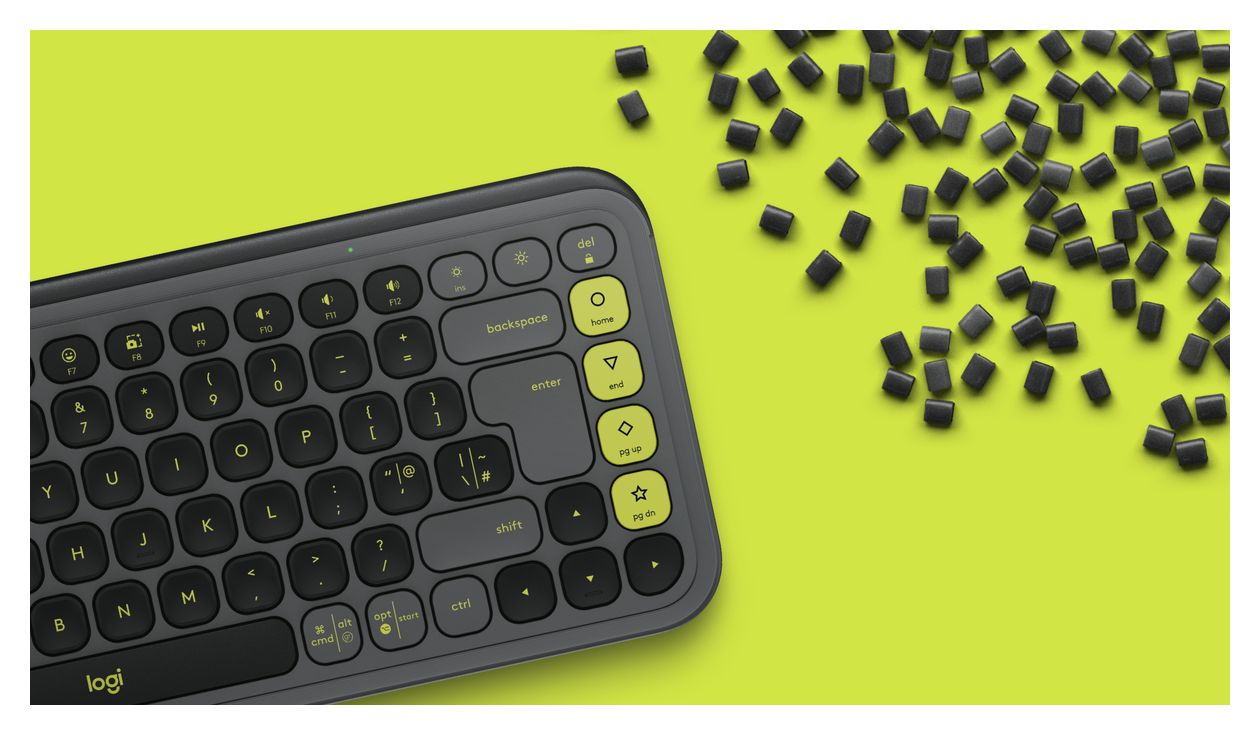 POP Icon Keys Universal Tastatur Bluetooth  (Graphit) 