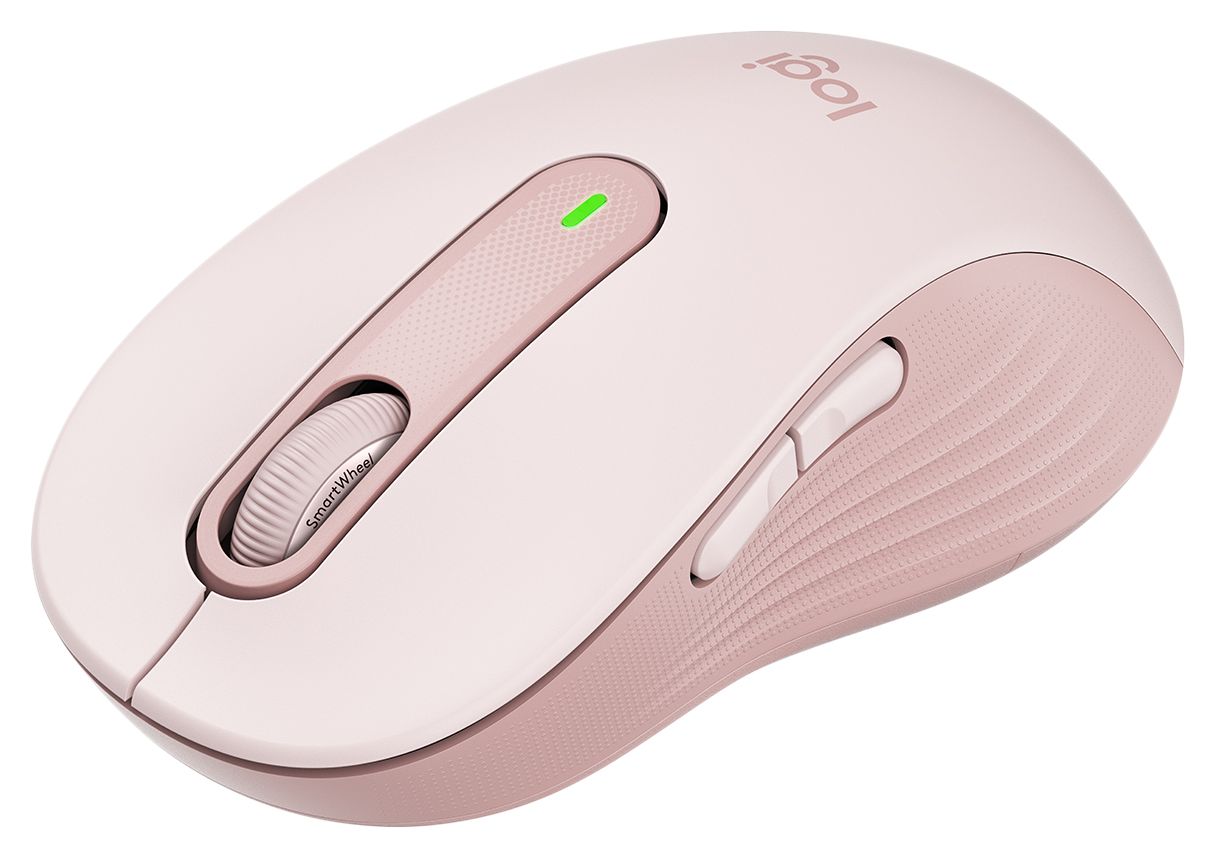 Signature M650 L 4000 DPI Büro Maus Optisch  (Pink) 