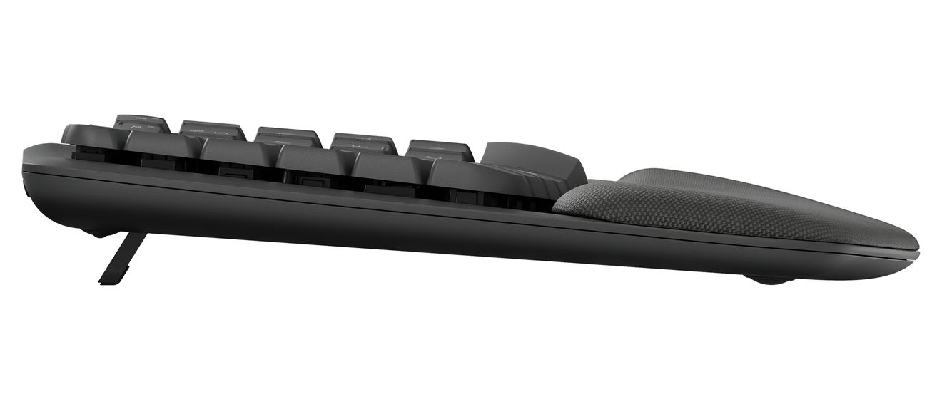 Wave Keys Büro Tastatur RF Wireless + Bluetooth 2.4 GHz  (Graphit) 