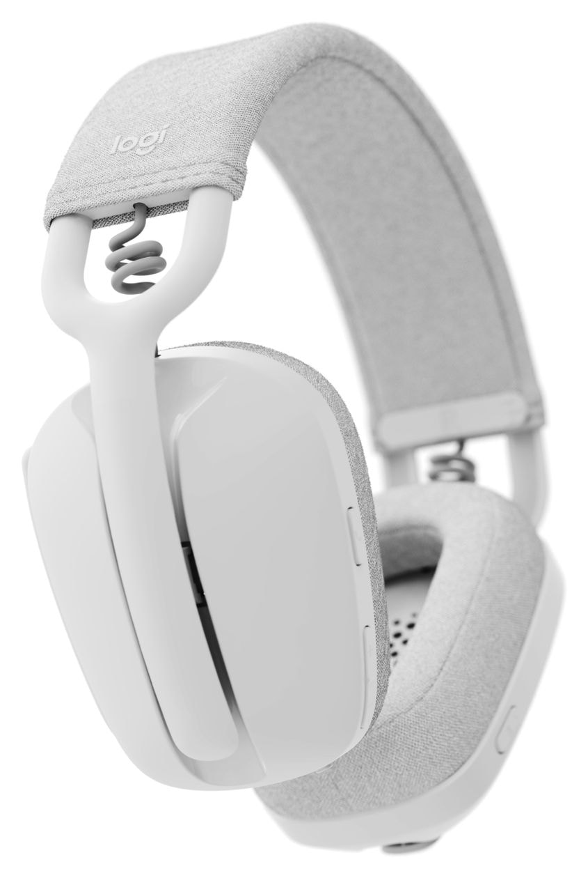 Zone Vibe 100 Over Ear Bluetooth Kopfhörer kabellos 20 h Laufzeit  (Weiß) 