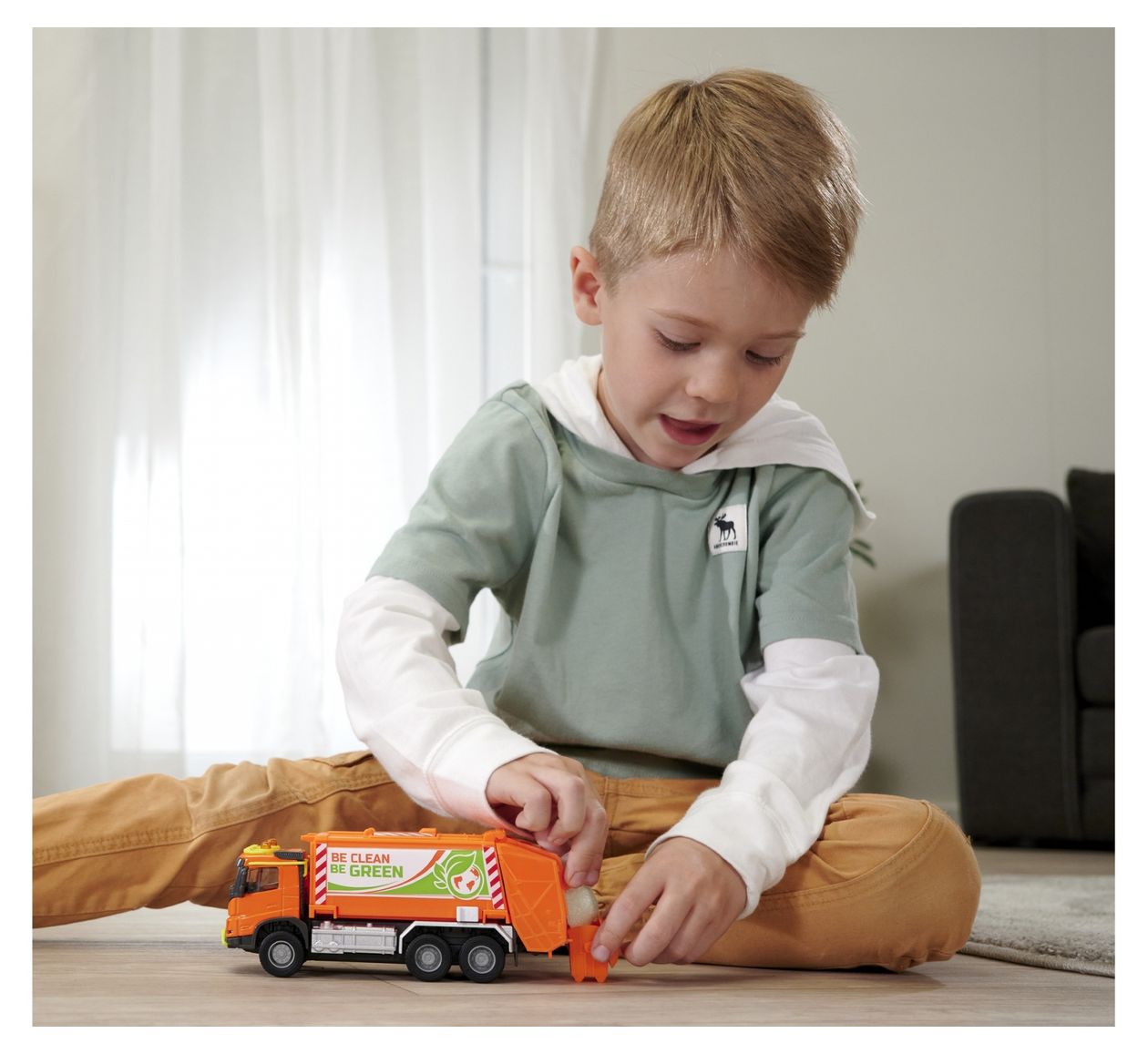 Volvo Truck Garbge Collector 