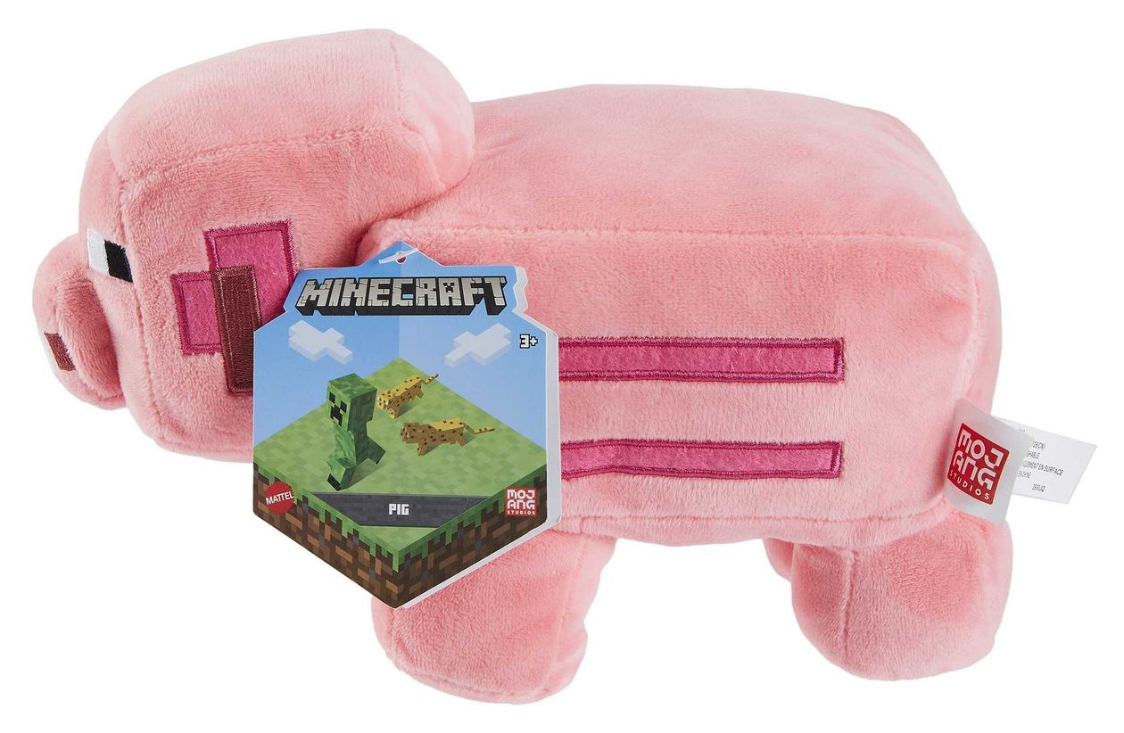 Minecraft Plüschfigur – Schwein 