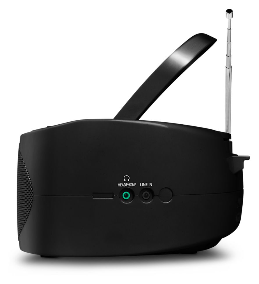 Life E64070 FM Radio Tragbar  (Schwarz) 