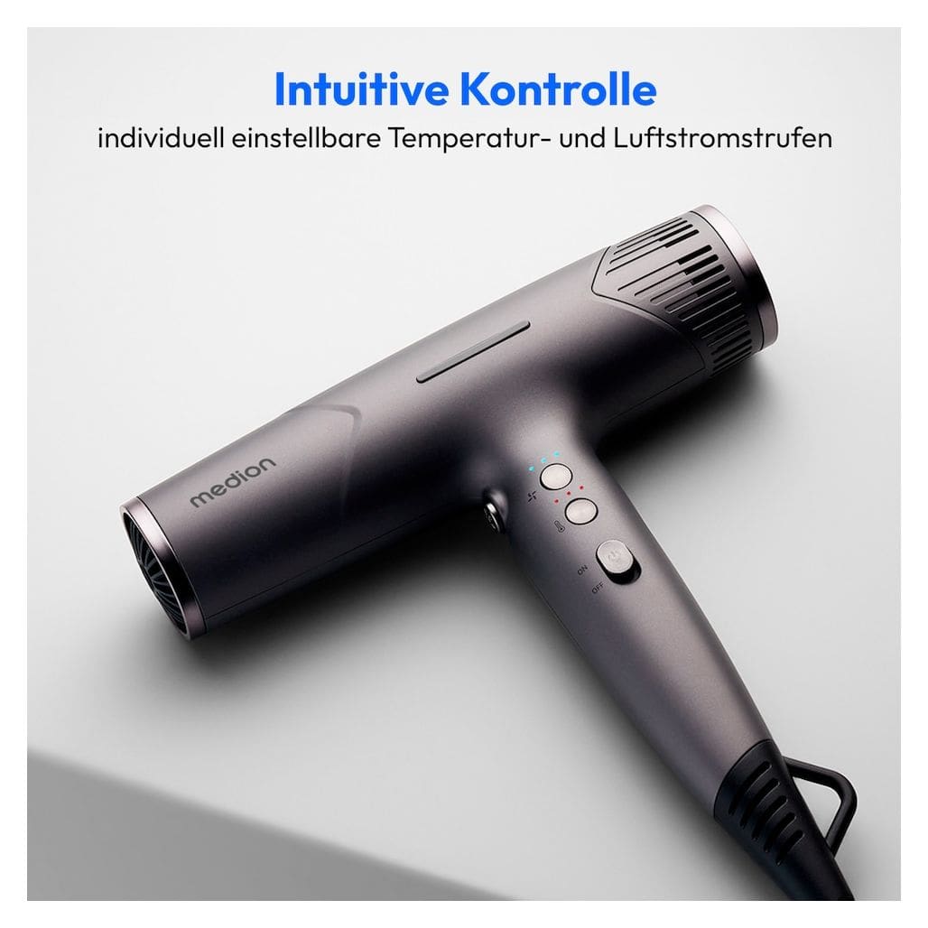Life HD2 Haartrockner 1740 W  (Schwarz) 