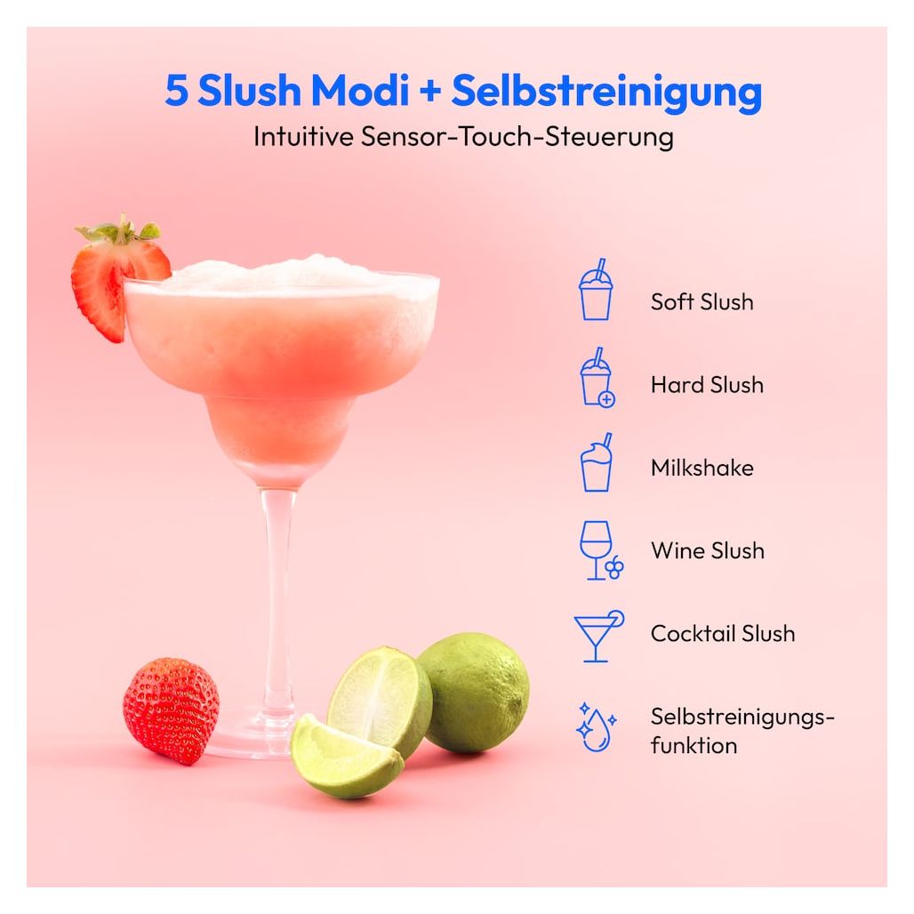 Life MD12090 Slush 2,6 l Eismaschine 