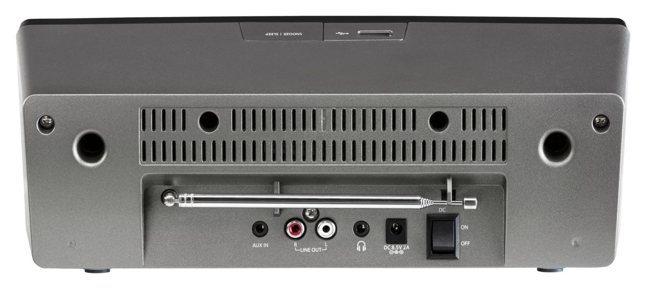 Life P85333 Bluetooth AM, DAB+, FM, MW Radio Internet  (Schwarz) 