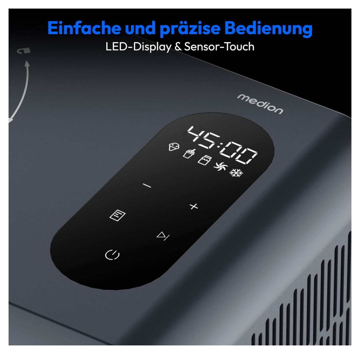 MD 100087 1,5 l Eismaschine 150 W 