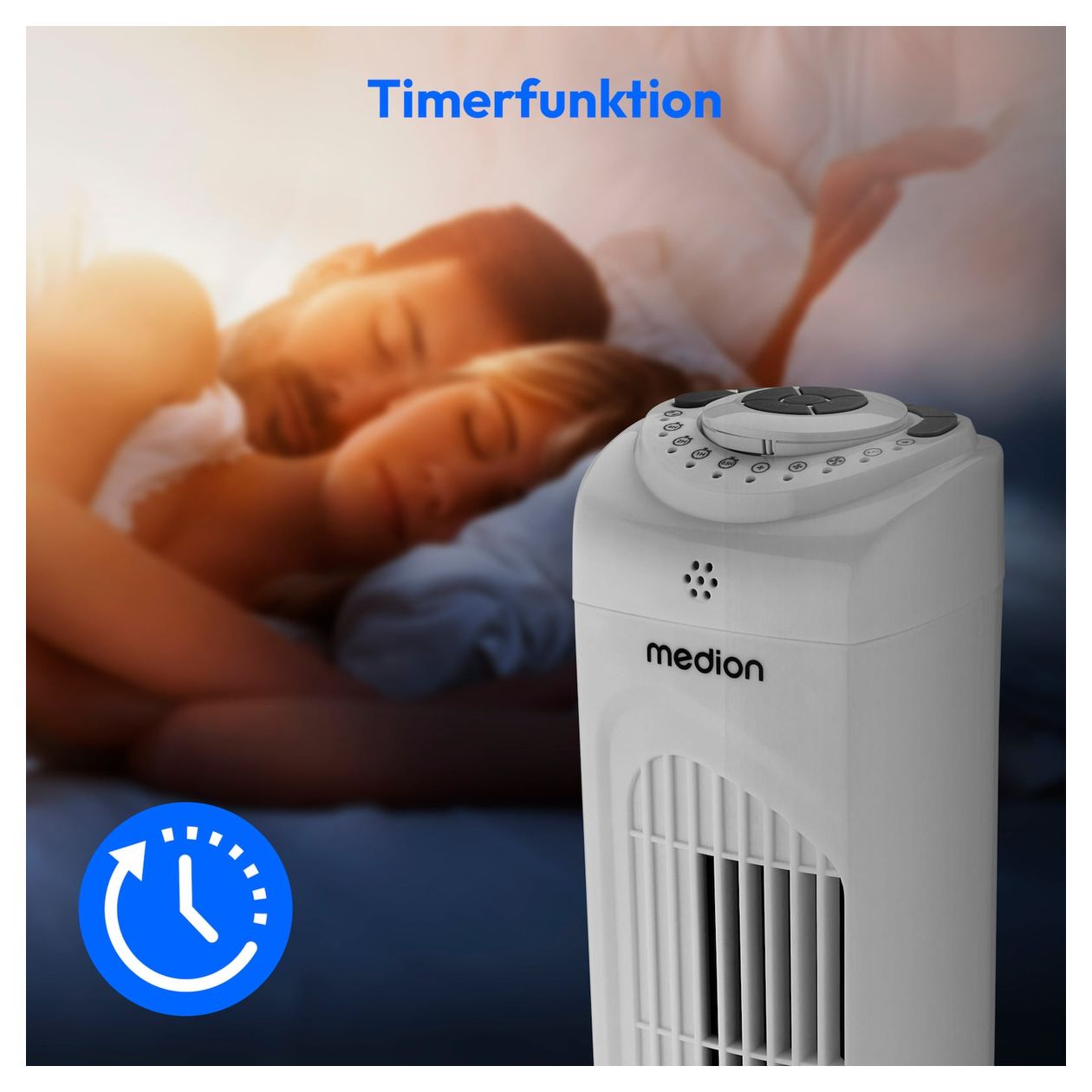 Life E11TF Turmventilator Stand 61 dB  (Weiß) 