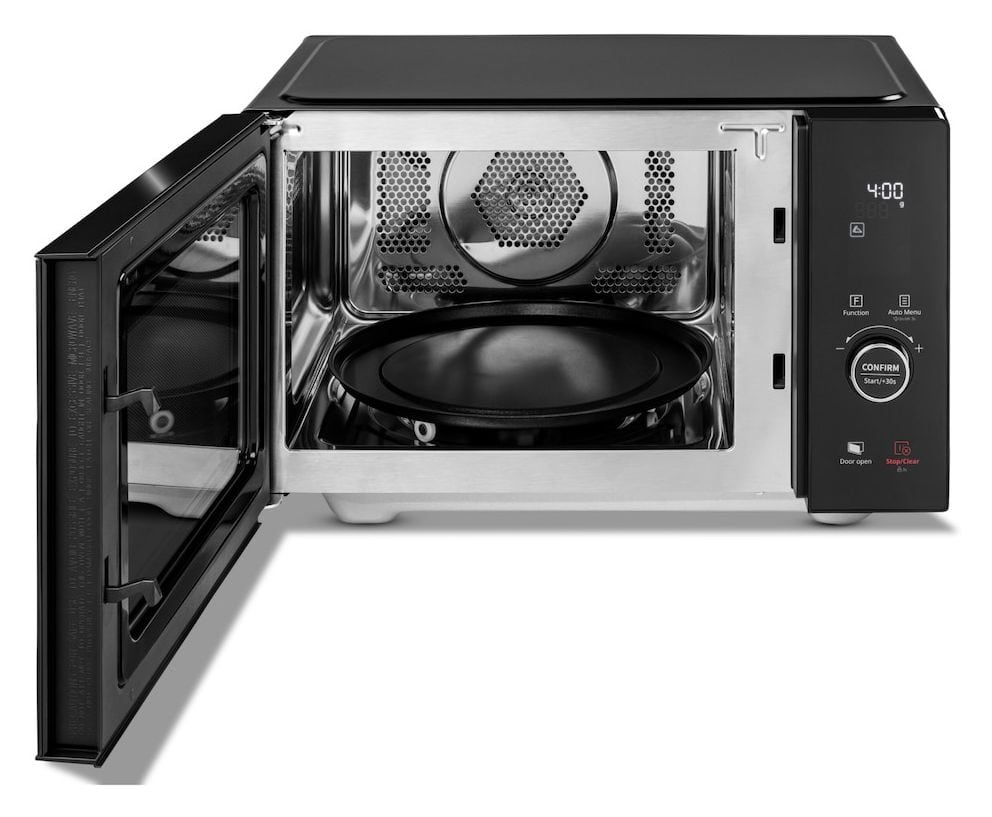 MD12041 Freistehende Mikrowelle 900 W Größe: mittel 10 Stufen Grill  (Schwarz) 