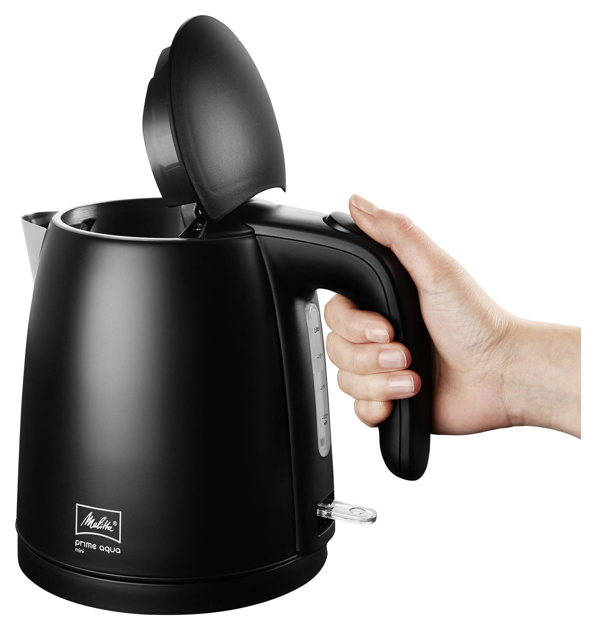 1018-04 Prime Aqua Mini 1,0 l Wasserkocher 2200 W  (Anthrazit) 